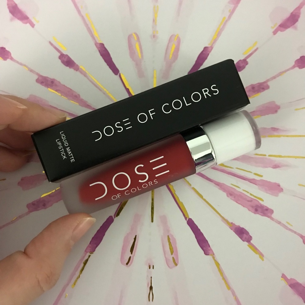 Dose of color liquid matte lipstick